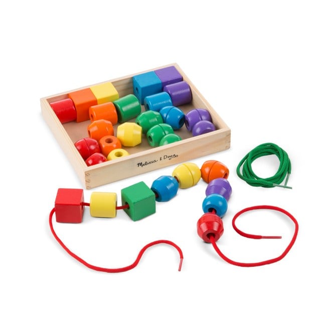 Melissa and Doug - Primary Lacing Beads - (10544)