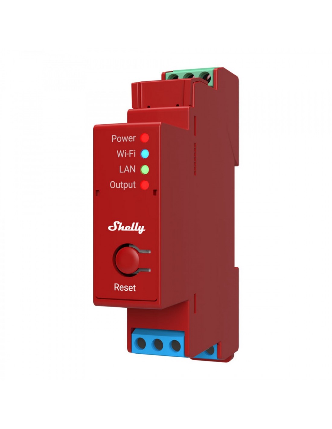 Buy Shelly - Pro 1PM - Professional DIN Rail Relay Switch with Power  Metering - Wi-Fi, LAN, and Bluetooth Connectivity - Free shipping