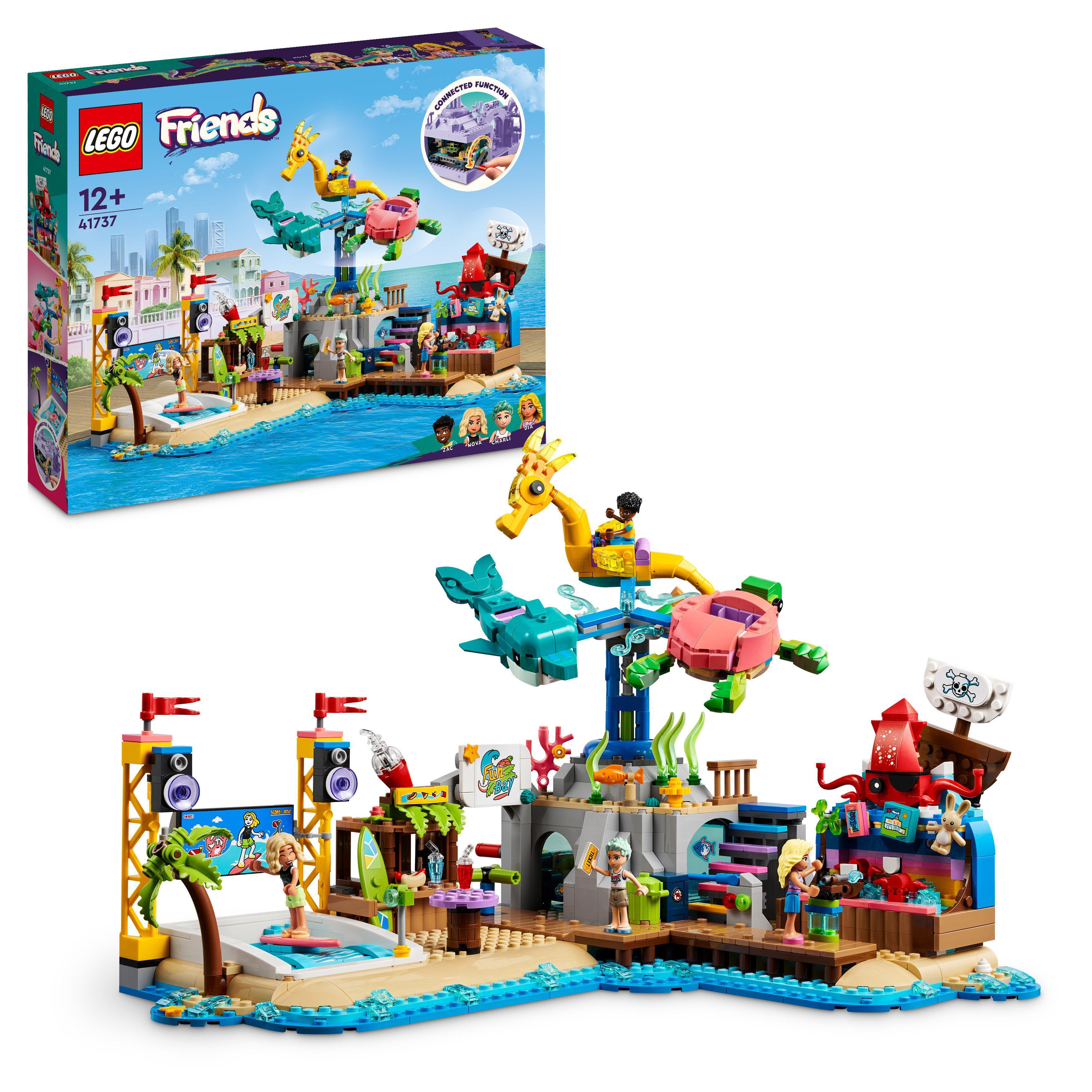 LEGO Friends - Fornøyelsespark på stranden (41737) - Leker