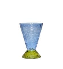 Hübsch - Abyss Vase - Hellblaue Olive