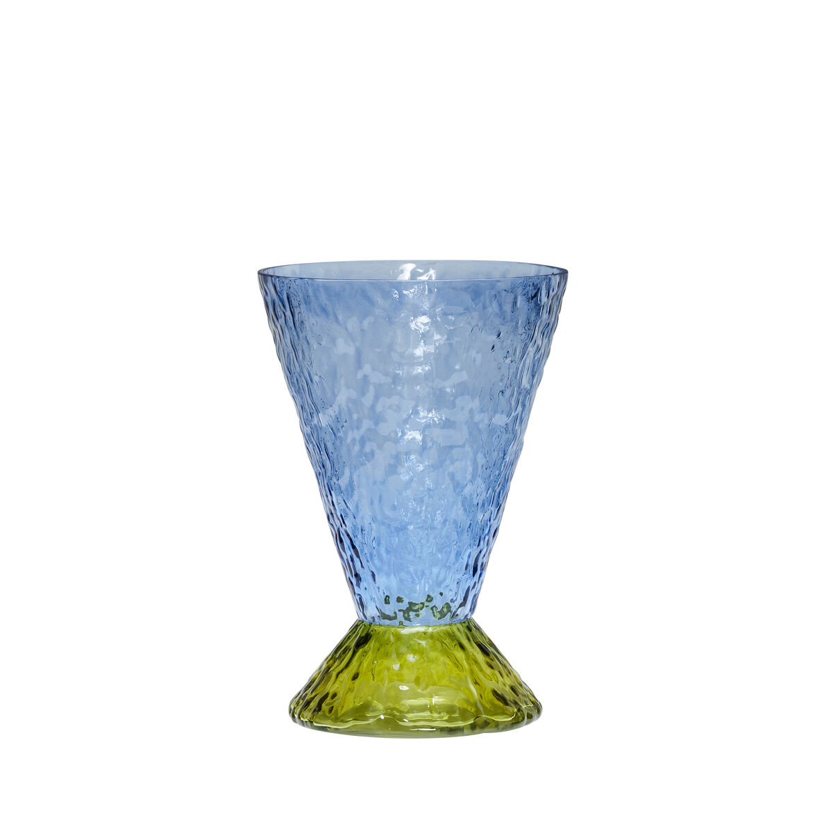Hübsch - Abyss Vase - Light blue Olive - Hjemme og kjøkken