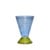 Hübsch - Abyss Vase - Light blue Olive thumbnail-1