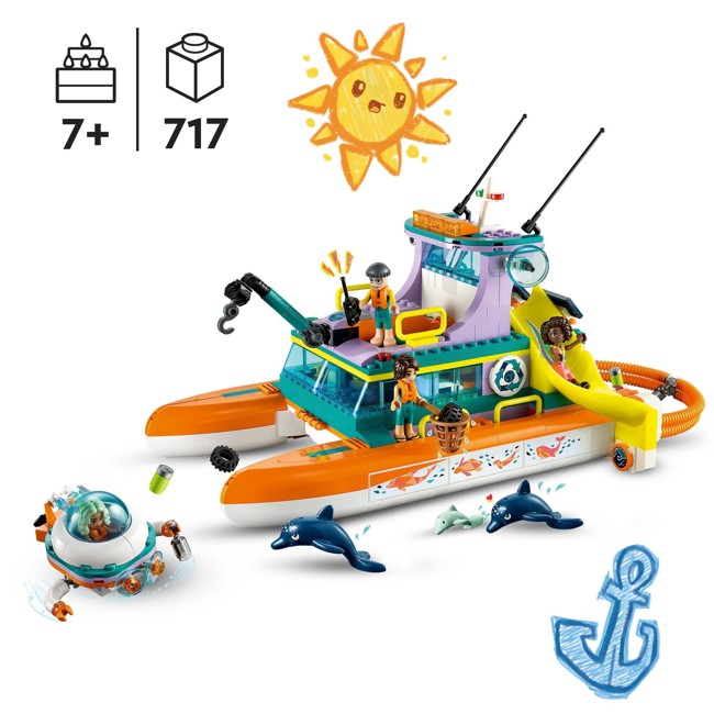 LEGO Friends - Sea Rescue Boat (41734)