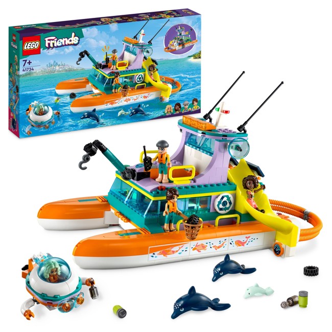 LEGO Friends - Reddingsboot op zee (41734)