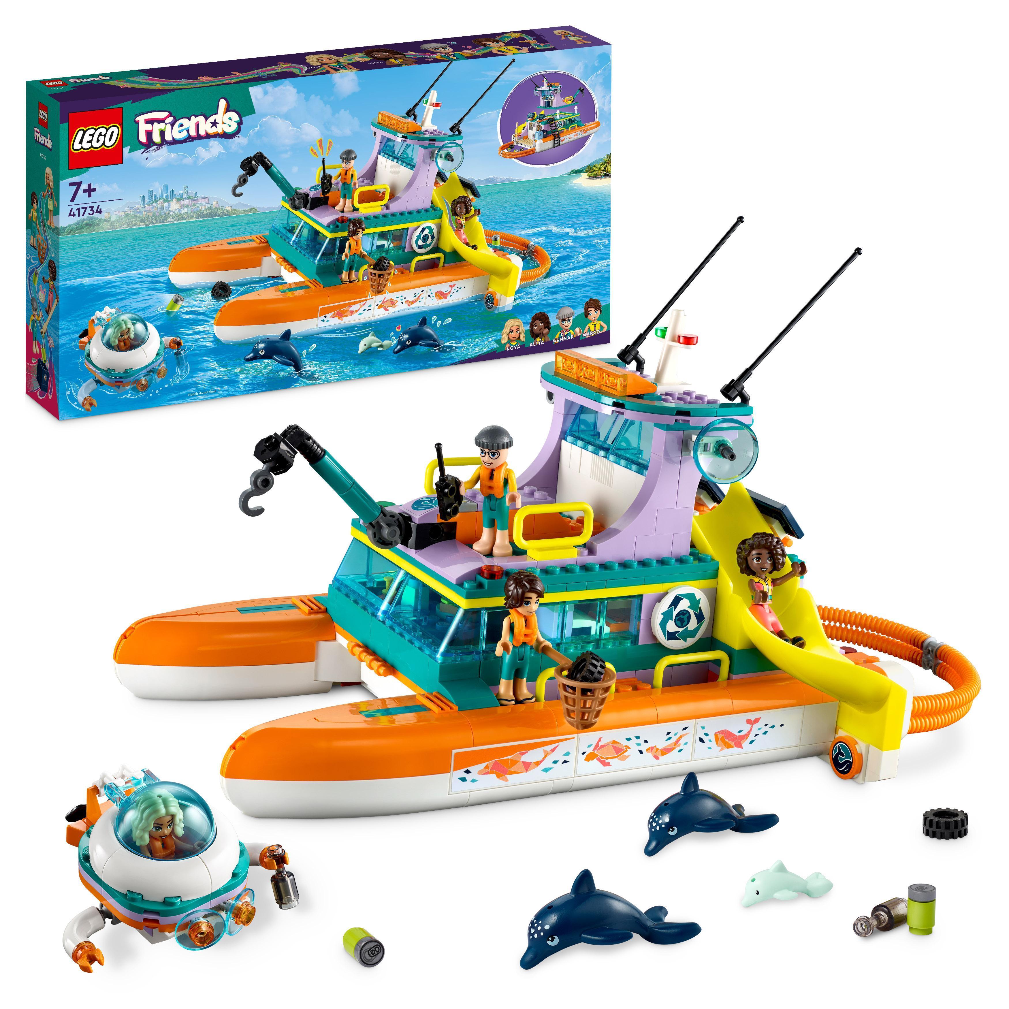 LEGO Friends - Redningsbåt (41734) - Leker