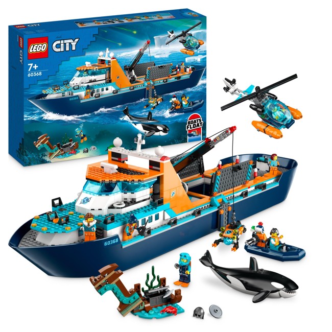 LEGO City - Arktinen tutkimusretkialus (60368)