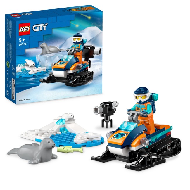 LEGO City - Polarutforskare och snöskoter (60376)