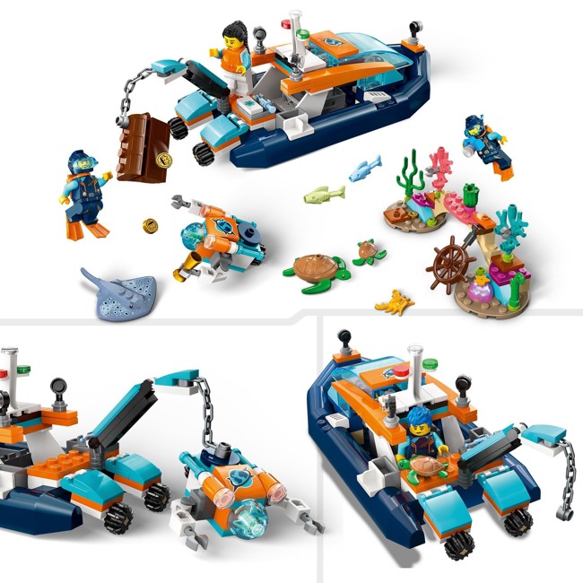 LEGO City - Explorer Diving Boat (60377)