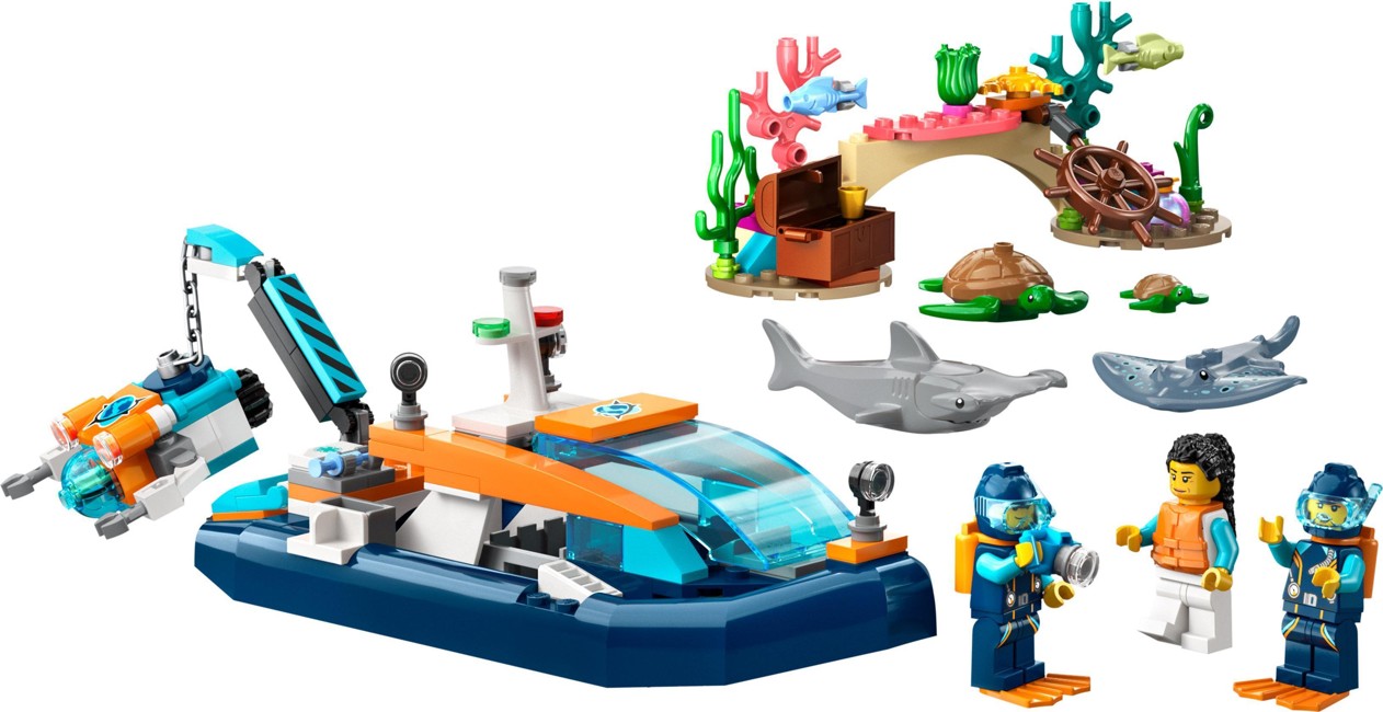 LEGO City - Explorer Diving Boat (60377)