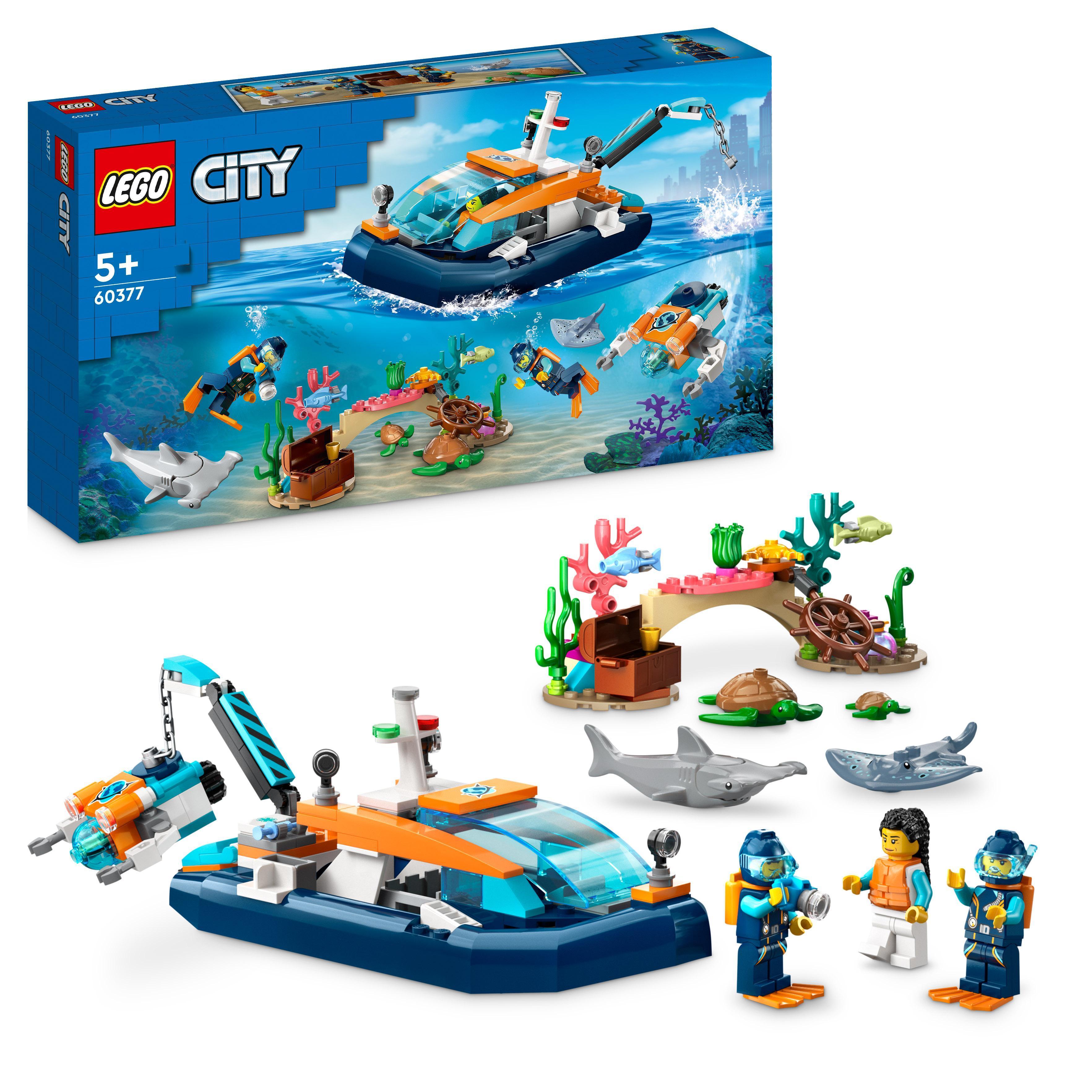 Køb LEGO City - Forsknings-dykkerfartøj (60377) Fri fragt