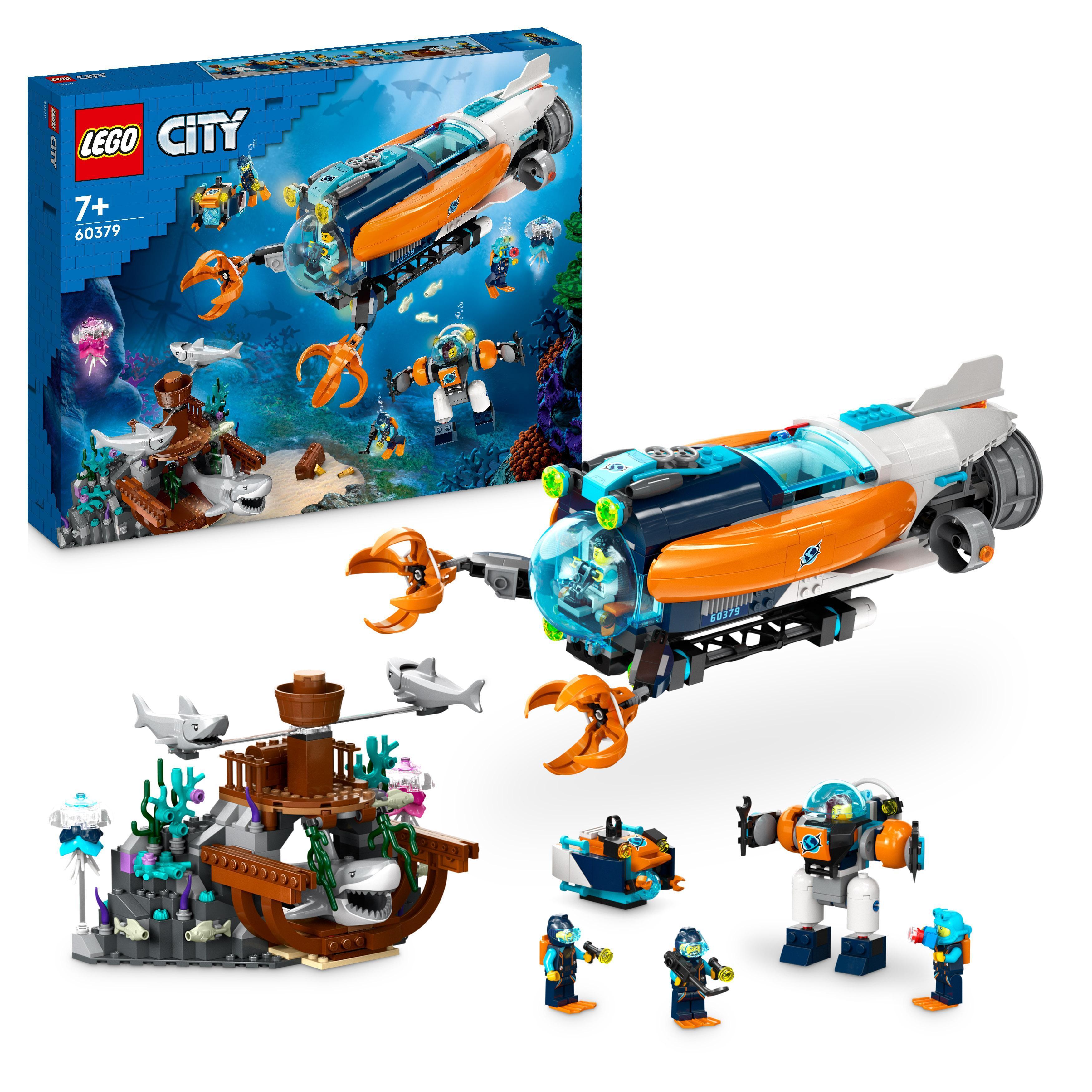 LEGO City - Dyphavsutforskere med ubåt (60379)