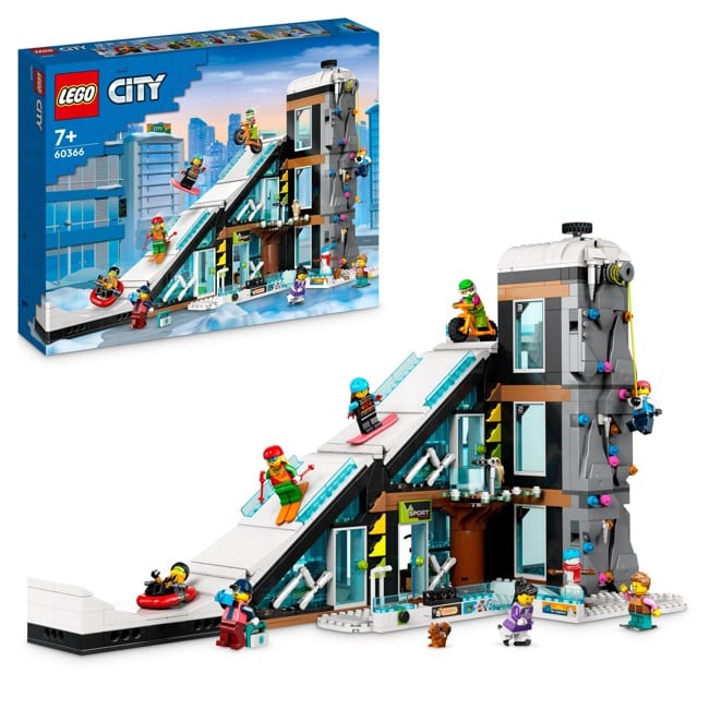 LEGO City - Laskettelu‑ ja kiipeilykeskus (60366)