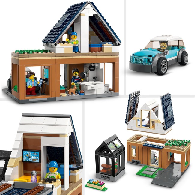 LEGO City - Family House and Electric Car (60398)