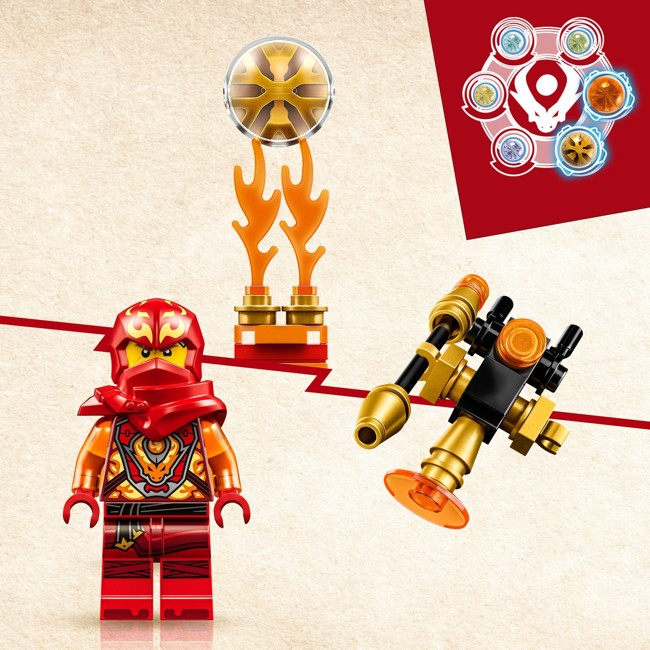 LEGO Ninjago - Kai’s Dragon Power Spinjitzu Flip (71777)