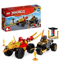 LEGO Ninjago - Kai og Ras' bil- og motorsykkeloppgjør (71789)