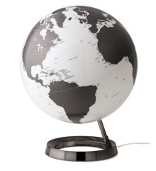 Globe Metal Bright Charcoal 30cm GB Illuminated (CHARCOAL)