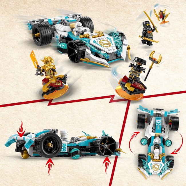 LEGO Ninjago - Zane’s Dragon Power Spinjitzu Race Car (71791)