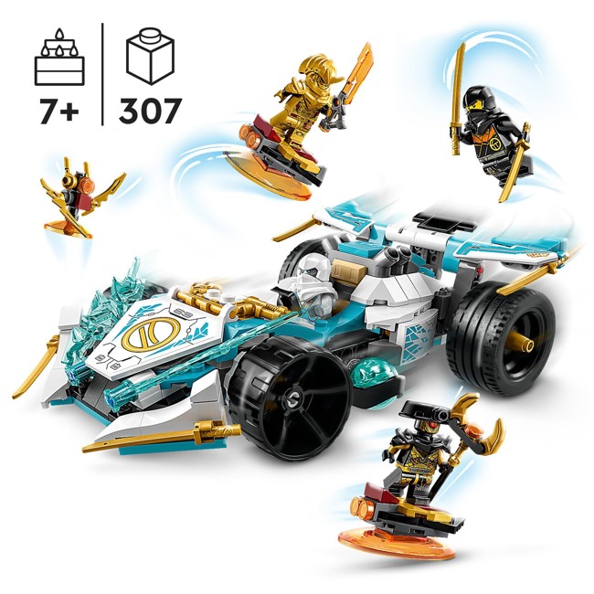 LEGO Ninjago - Zane’s Dragon Power Spinjitzu Race Car (71791)