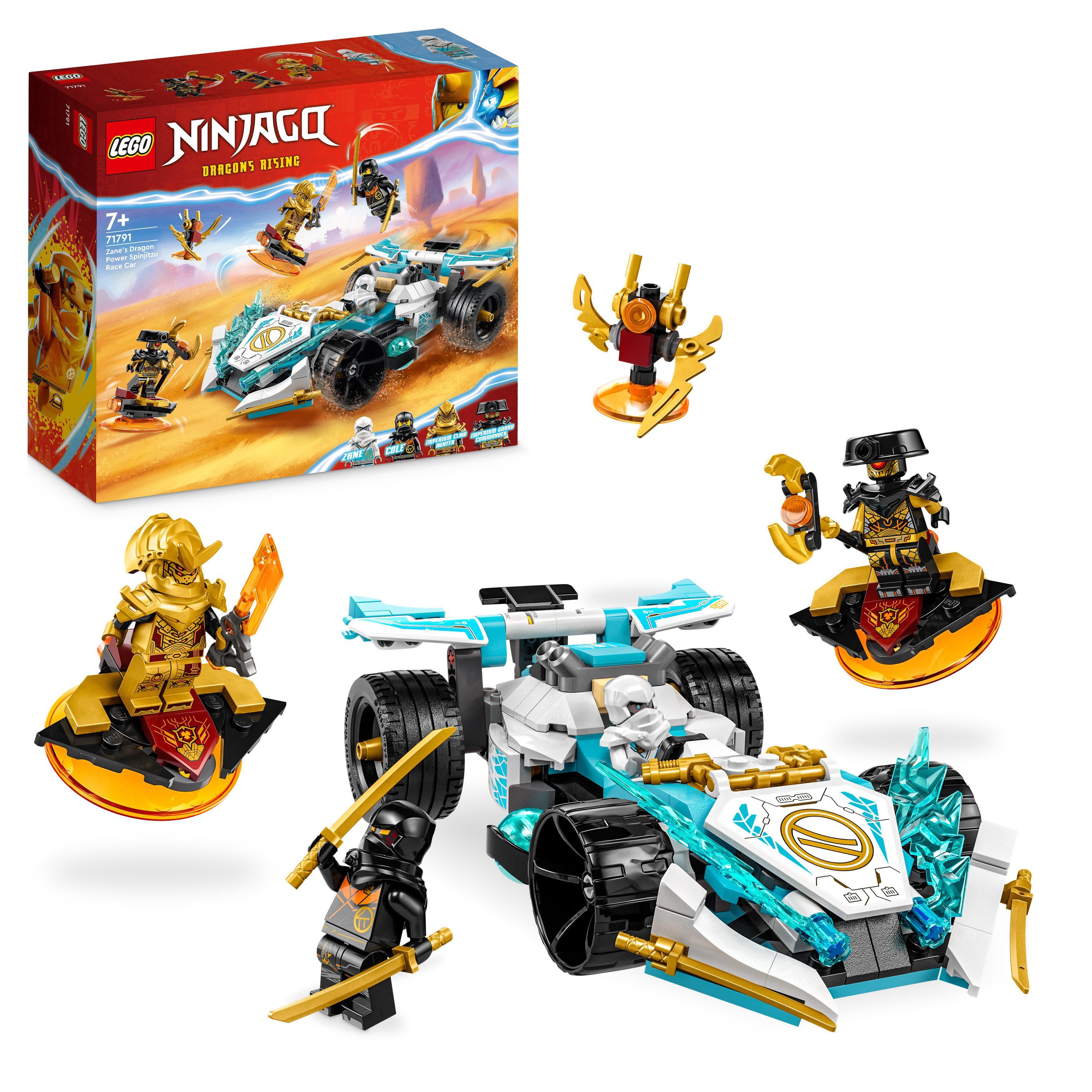 LEGO Ninjago - Zanes dragekraft– Spinjitzu-racerbil (71791) - Leker