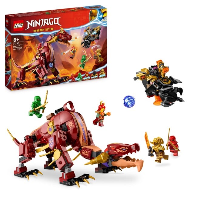 LEGO Ninjago - Heatwave transformerende lavadraak (71793)