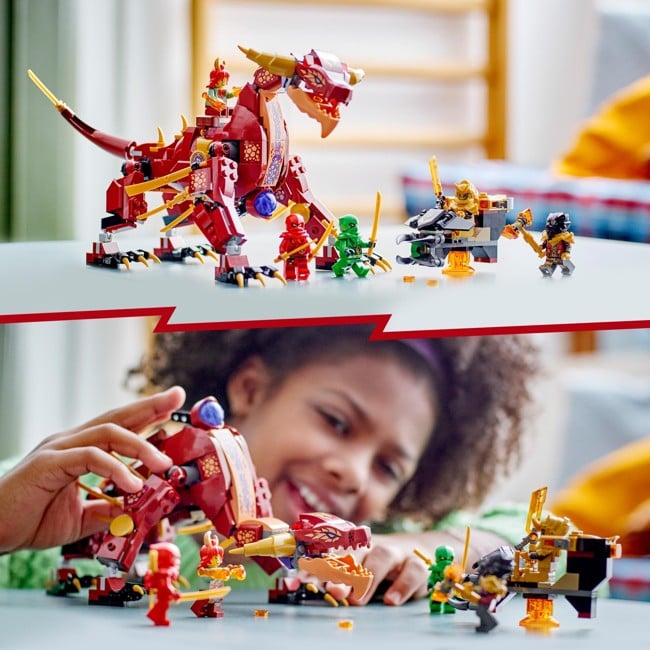 LEGO Ninjago - Heatwave Transforming Lava Dragon (71793)