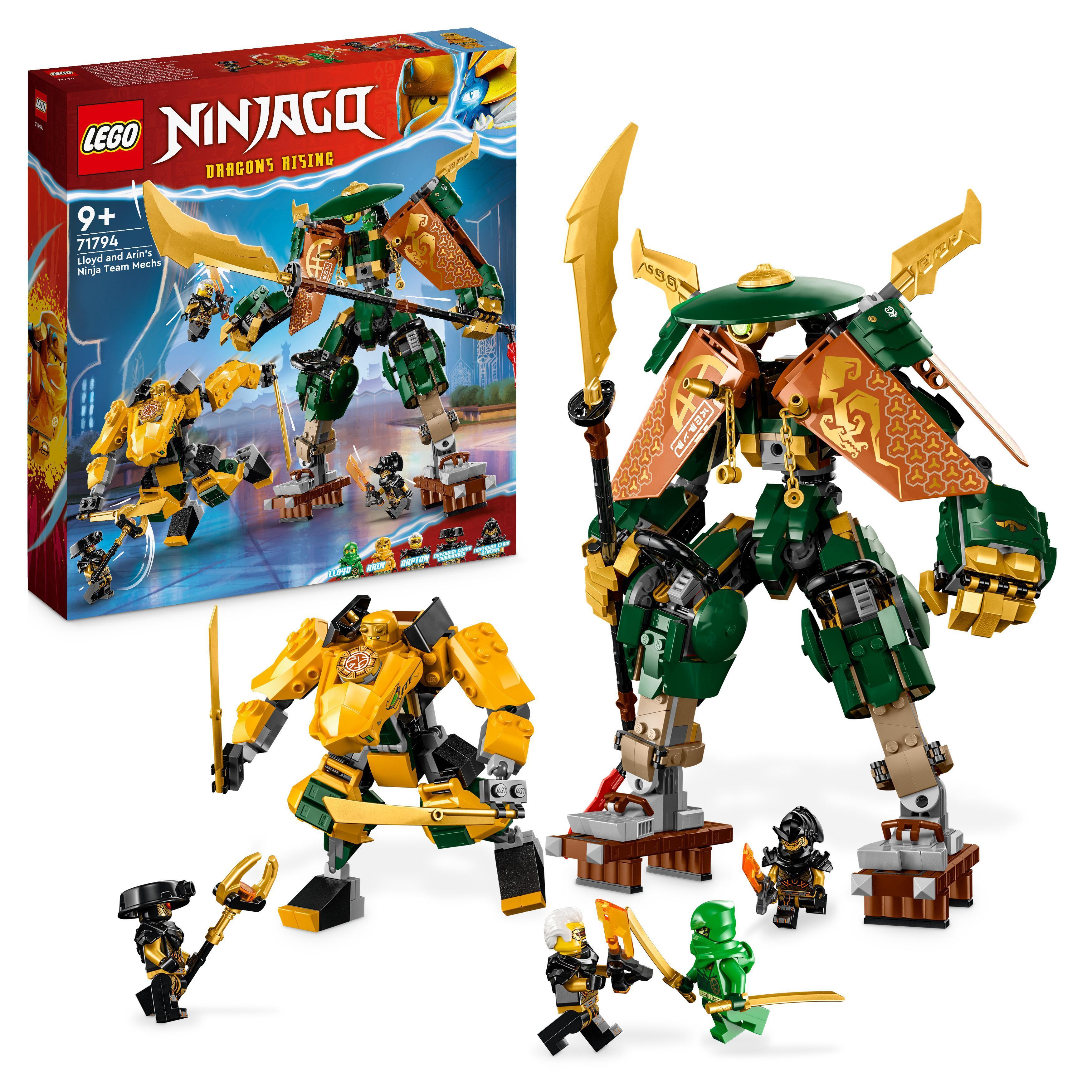 LEGO Ninjago - Lloyd og Arins ninjateam-roboter (71794) - Leker