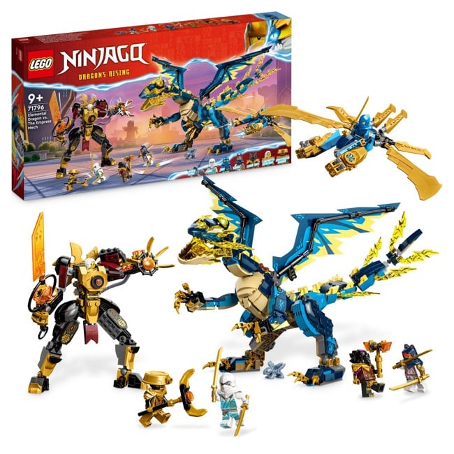 LEGO Ninjago - Kaiserliches Mech-Duell gegen den Elementardrachen (71796)