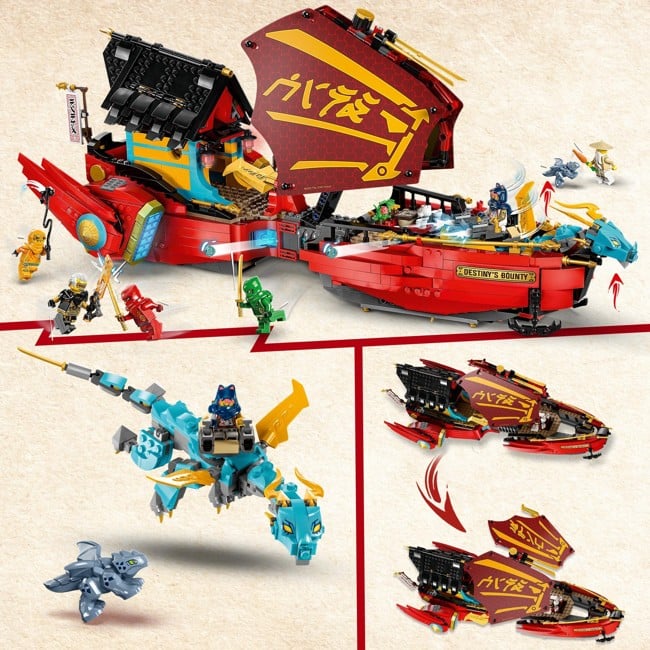 LEGO Ninjago - Destiny’s Bounty - Race against time (71797)