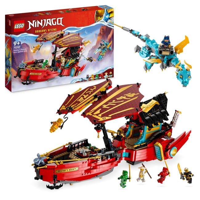 LEGO Ninjago - Skæbnebåden – Kapløb med tiden (71797)