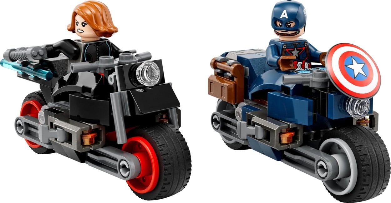 LEGO Super Heroes - Black Widow & Captain America Motorcycles (76260)