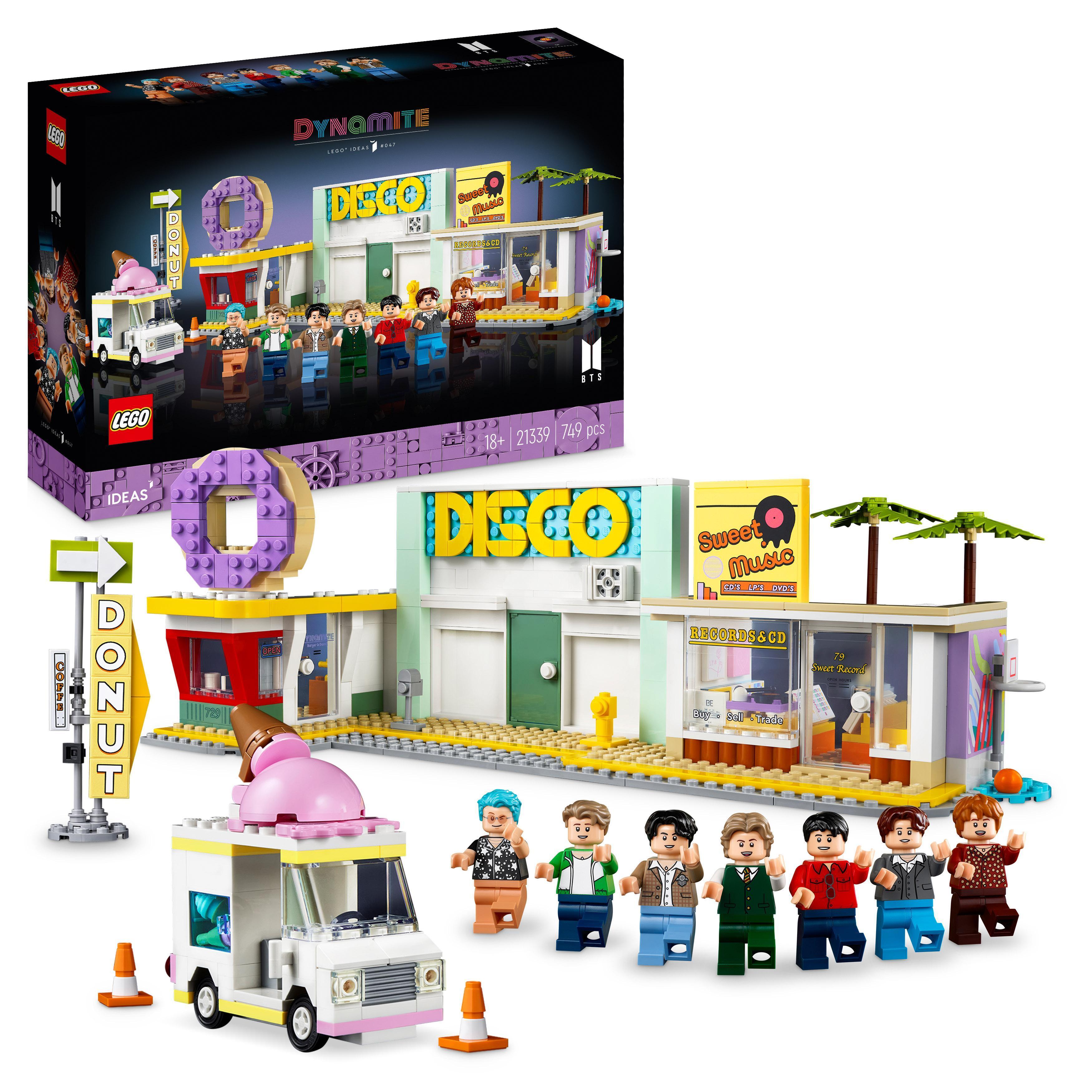 LEGO Ideas - BTS Dynamite (21339) - Leker