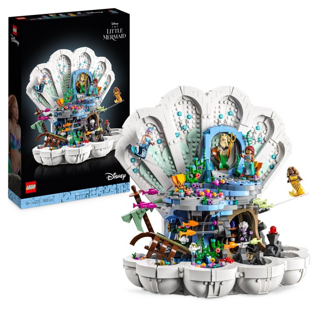 LEGO Disney Princess - De Kleine Zeemeermin koninklijke schelp (43225)