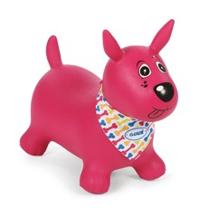 Ludi - Bouncy Animal - Dog, Red - LU2777