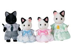 Sylvanian Families - Tuxedo Cat Family (5181)