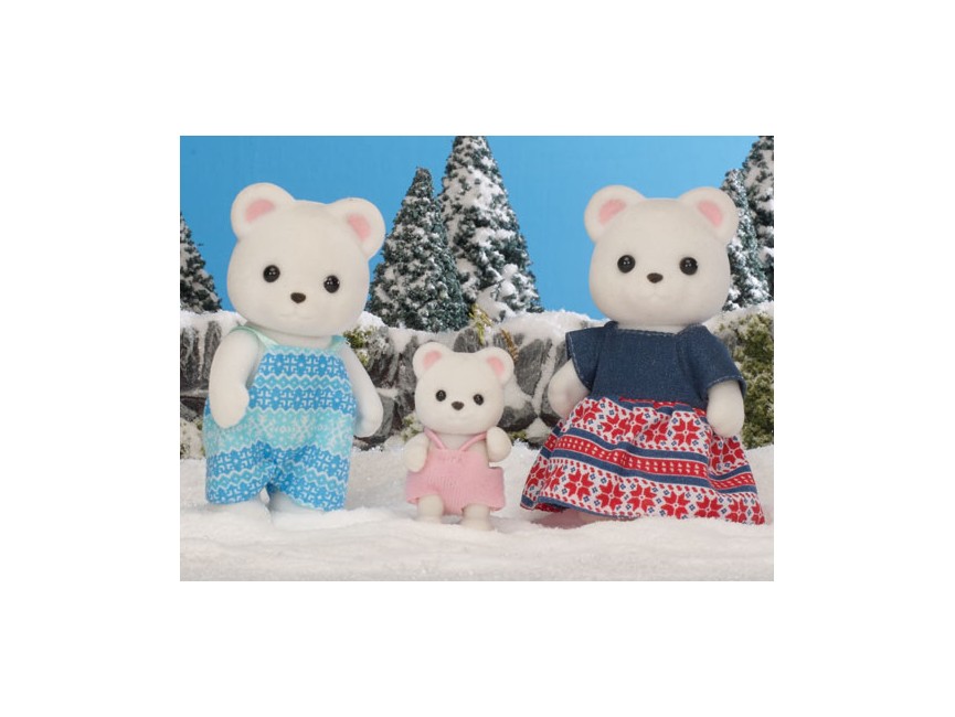 Sylvanian Families - Polar Bear Family (5396)