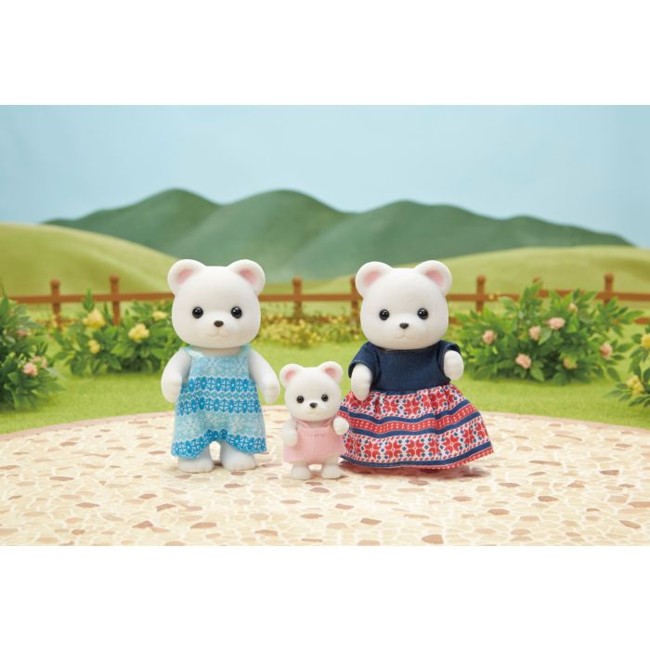 Sylvanian Families - Polar Bear Family (5396)