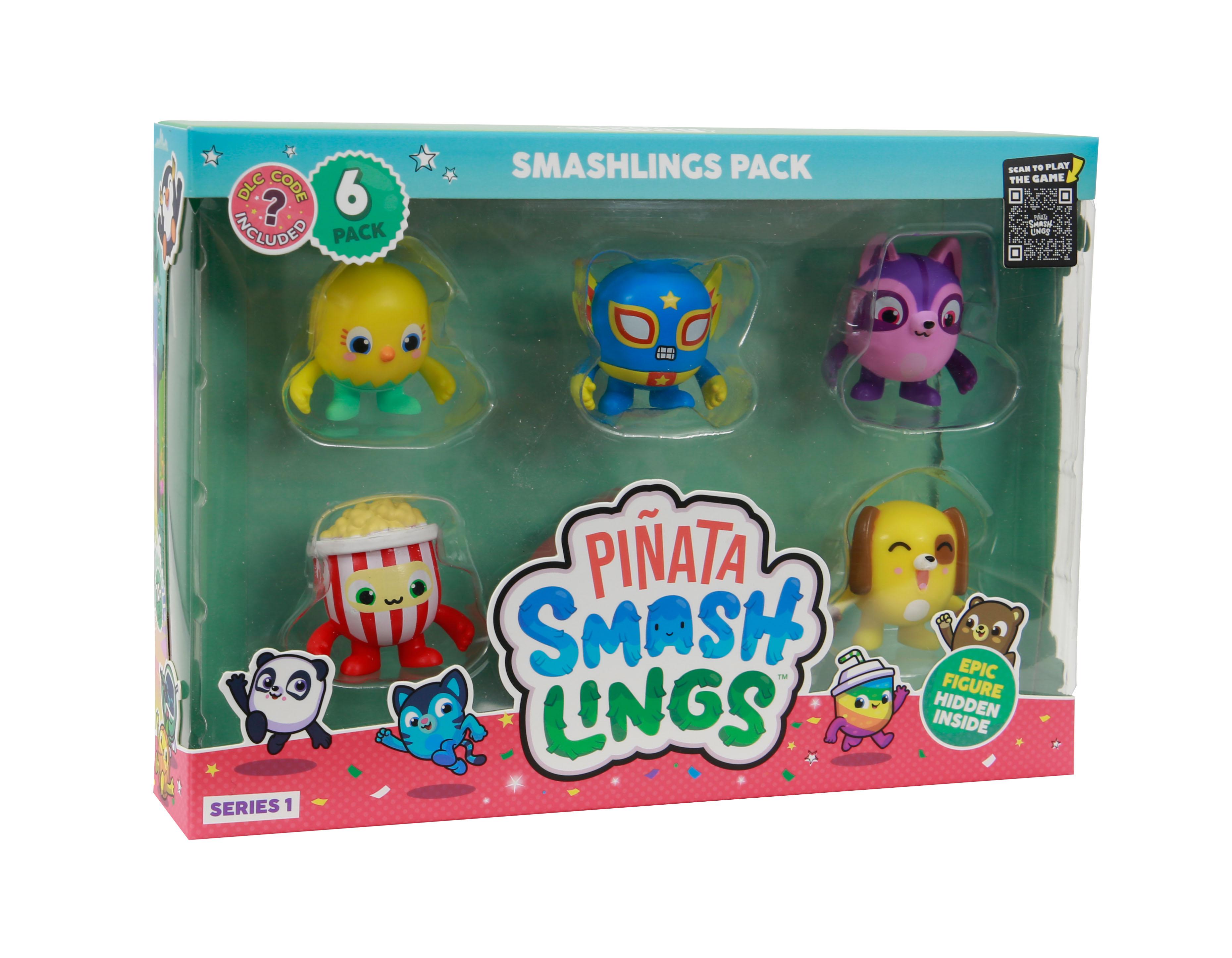 Pinata Smashlings - 6-Pack assorted  (2055SL)