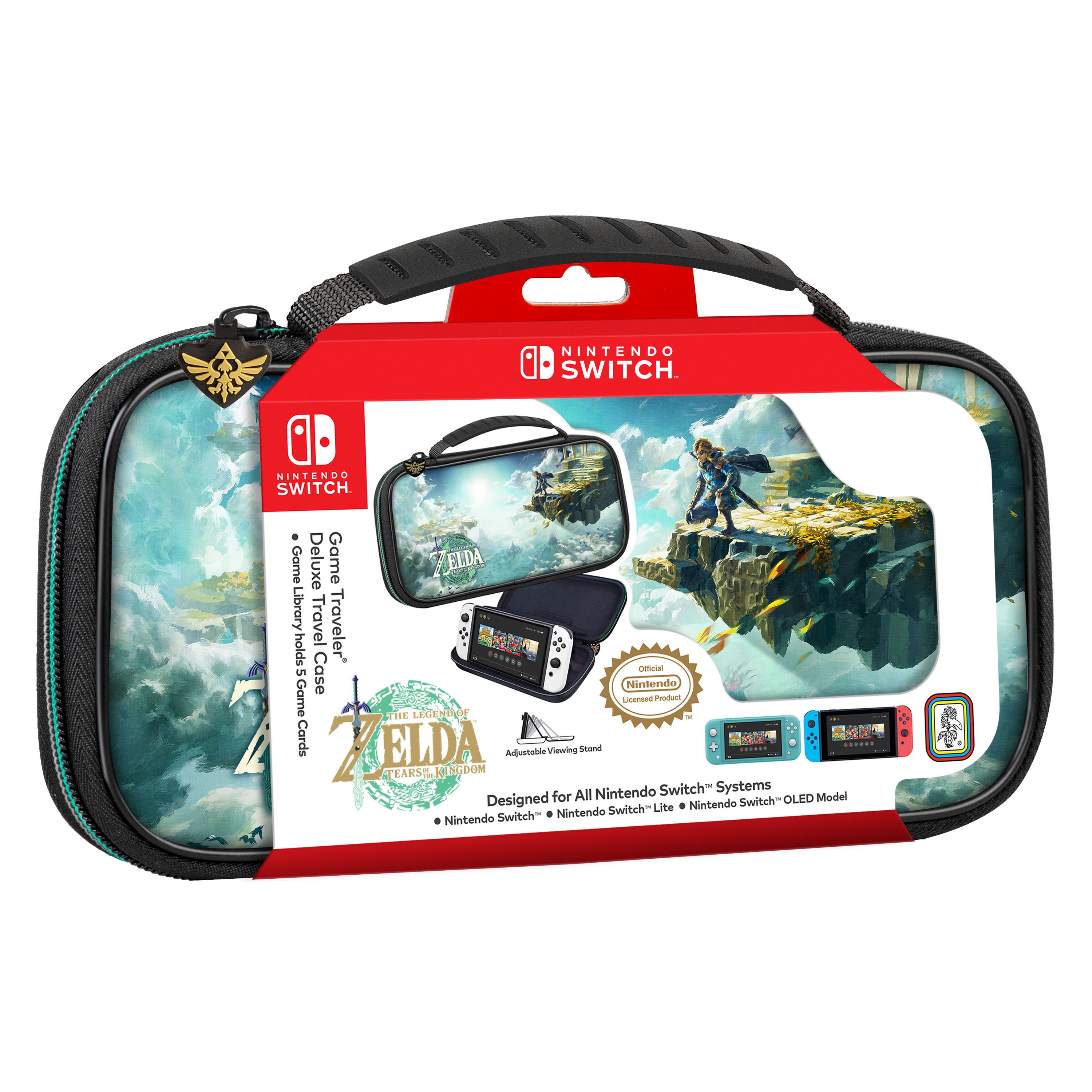 Nintendo Switch Deluxe Travel Case (Zelda) - Videospill og konsoller