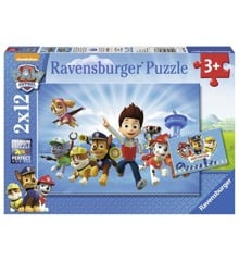 Ravensburger - Paw Patrol 2x12p puzzle - (10107586)