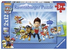 Ravensburger - Paw Patrol 2x12p puzzle - (10107586)