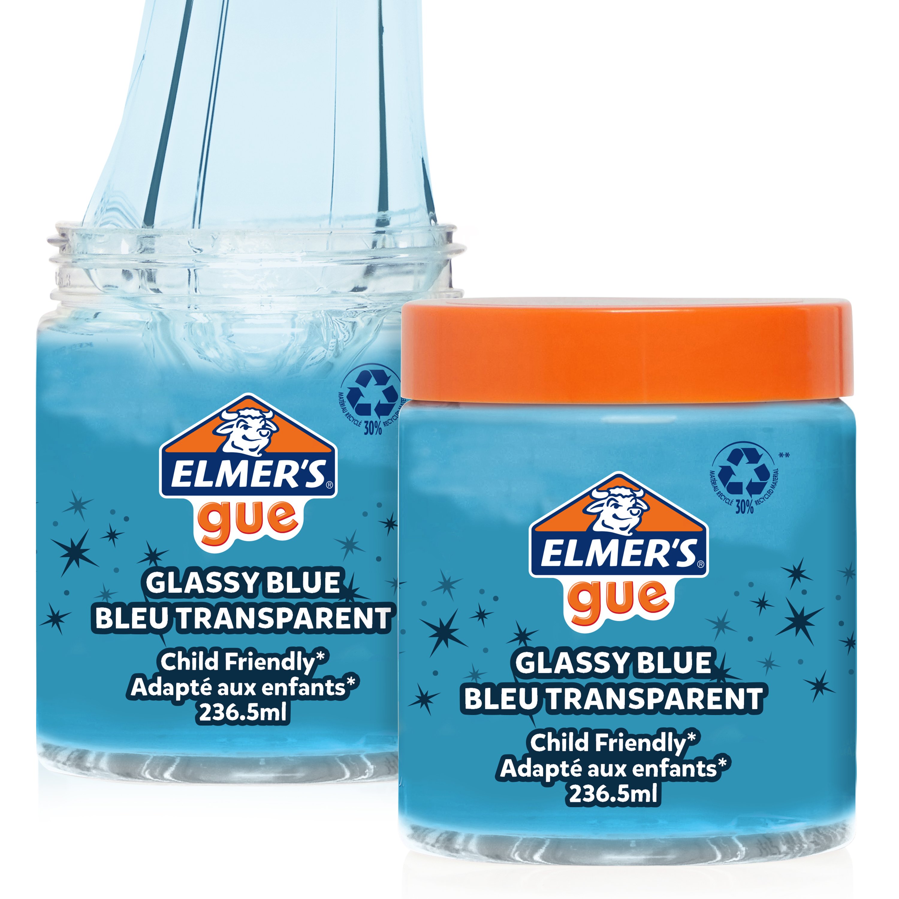 Elmer's Gue Premade, Retro Flash Slime Kit, 24 oz, Assorted Colors  (2122911)