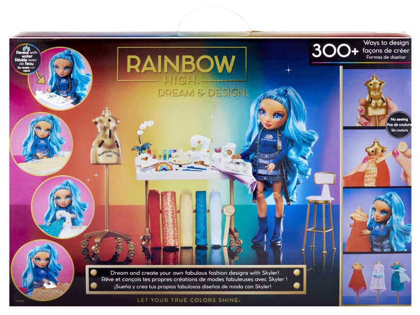 Rainbow High Dream & Design Fashion Studio Playset (w/ doll) (587514)
