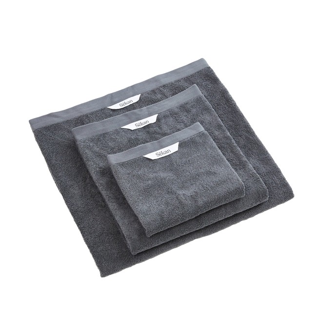 Sekan Studio - Terry Towel 70x130, Charcoal