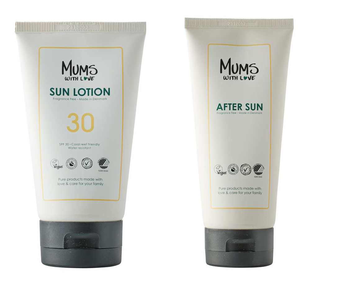 Mums With Love - Sun Lotion SPF 30 150 ml + Aftersun 200 ml - Skjønnhet