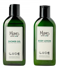 Mums With Love - Bath & Shower Gel 100 ml + Body Lotion 100 ml