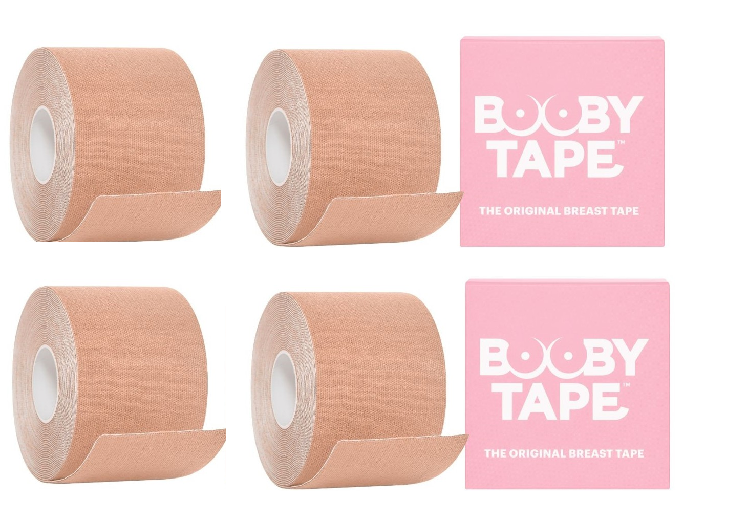 Booby Tape - 4 x Nude - Skjønnhet