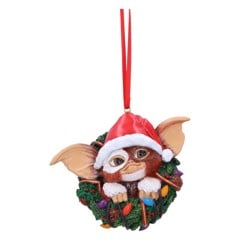 Gremlins Gizmo in Wreath Hanging Ornament 10cm