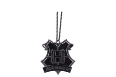 Harry Potter Hogwarts Crest (Silver) Hanging Ornament 6cm