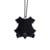Harry Potter Hogwarts Crest (Silver) Hanging Ornament 6cm thumbnail-2