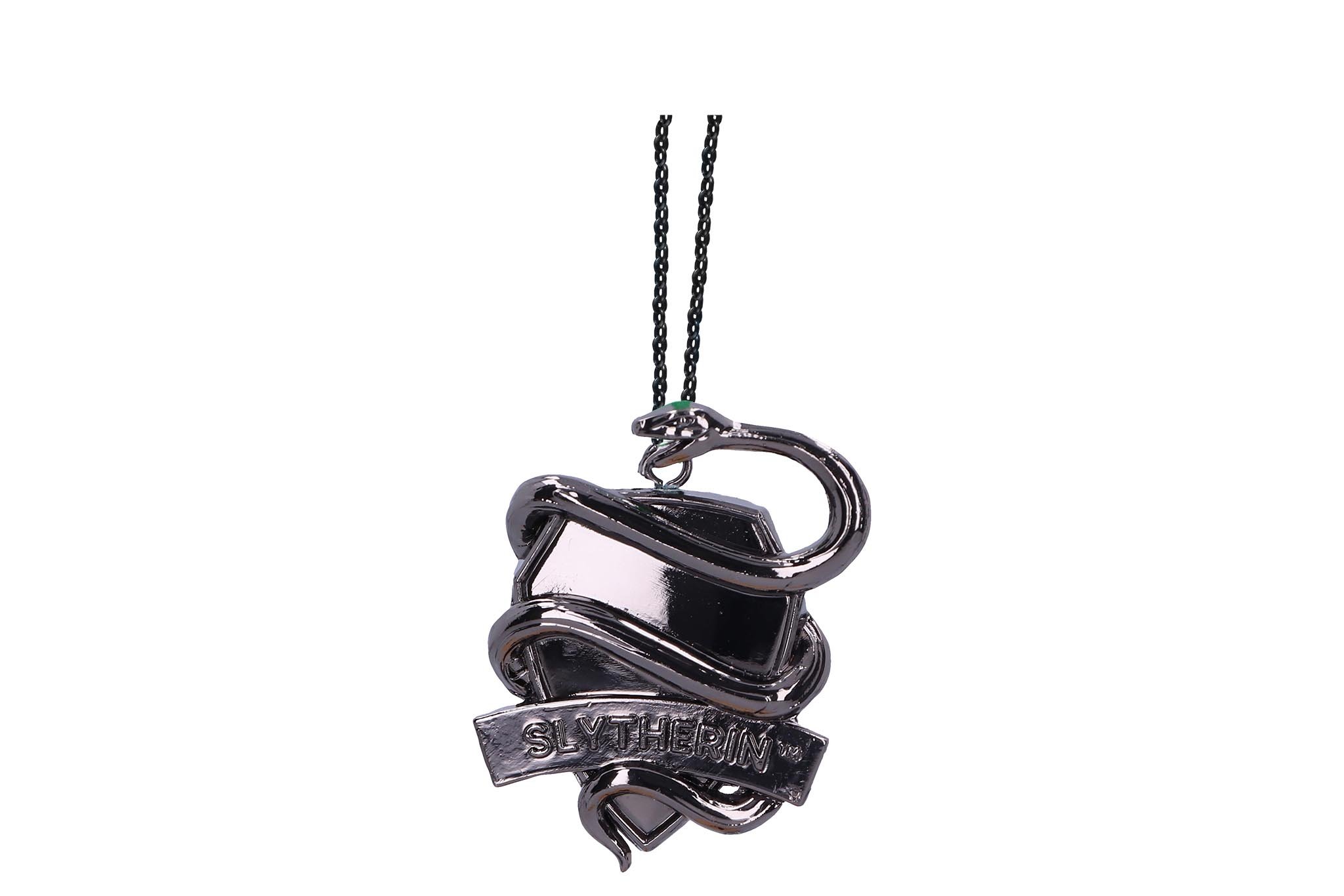 Harry Potter Slytherin Crest (Silver) Hanging Ornament 6.3cm - Fan-shop